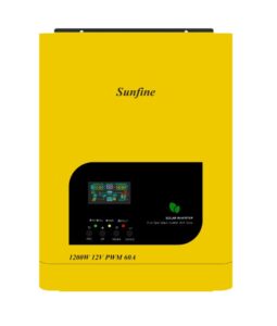 Sunfine inverter 1.2k 12V PWM 60A