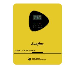 Sunfine inverter 1.6k 24V mppt 100A HV