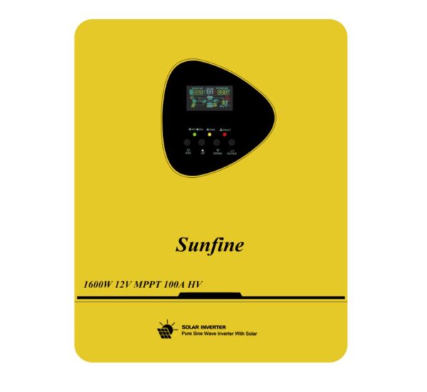 Sunfine inverter 1.6k 24V mppt 100A HV