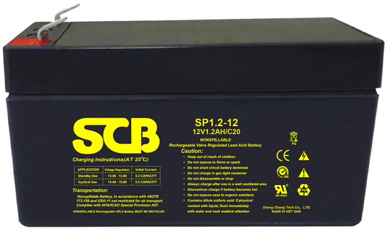 بطارية 12 فولت 1.2 أمبير