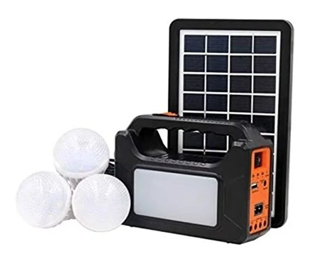 نظام إضاءة محمول بالطاقة الشمسية 6V-4.5Ah