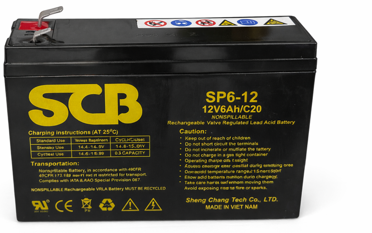 بطارية 12 فولت 6 أمبير