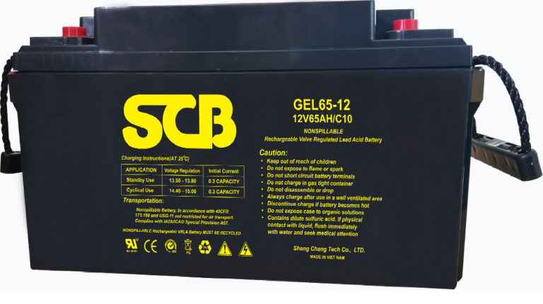 بطارية 12 فولت 65 أمبير