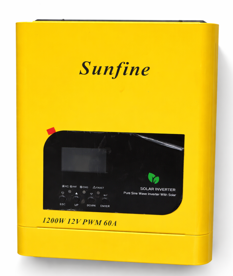 انفرتر طاقة شمسية صن فاين موجة نقية Sunfine 1200w 12V PWM