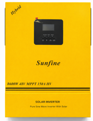 انفرتر طاقة شمسية Sunfine 8600W 48V MPPT موديل 8648M