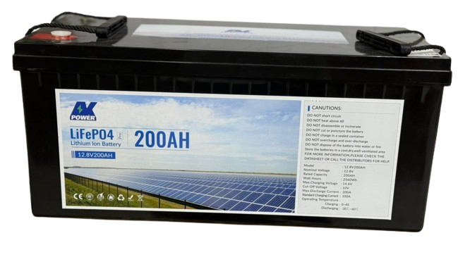 بطارية ليثيوم 12.8V-200Ah