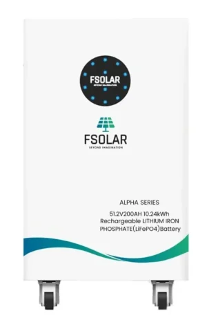 FSOLAR Lithium Batteries 51.2V/200Ah ,10Kw